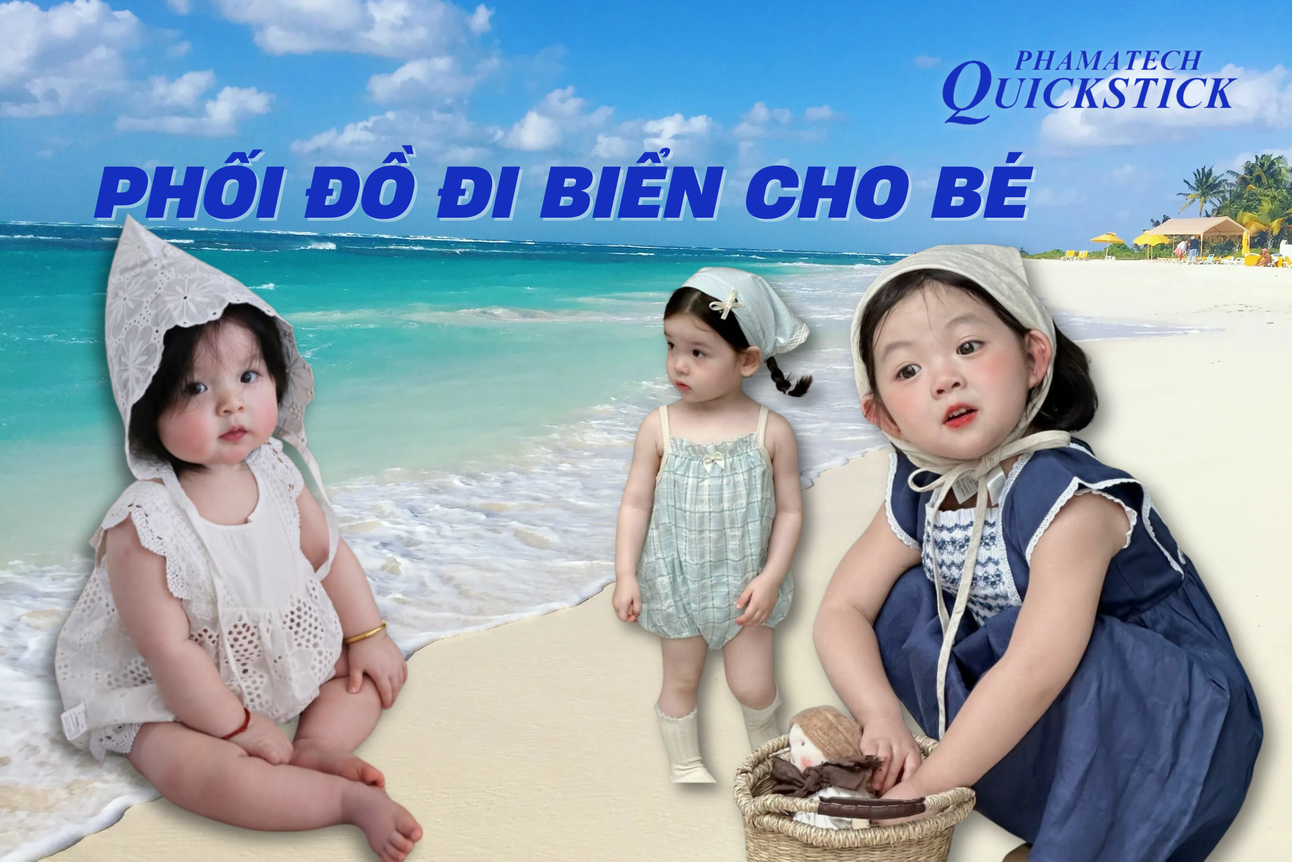 Phối đồ đi biển cho bé và mẹ tỏa sáng dưới nắng vàng rực rỡ